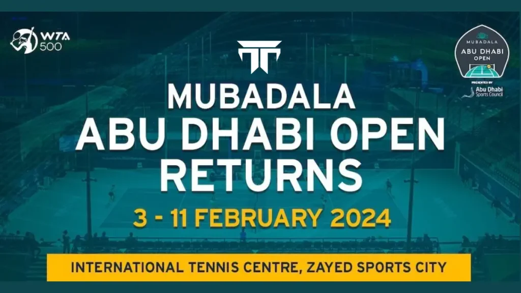 Mubadala Abu Dhabi Open Ticket 2024 TIXS Dubai Abu Dhabi