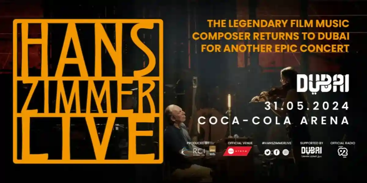 Hans Zimmer Live in CocaCola Arena, Dubai Tickets 2024 TIX