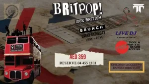 Britpop Brunch Dubai