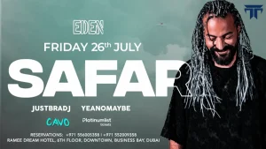 Eden Presents Safar Performing Live