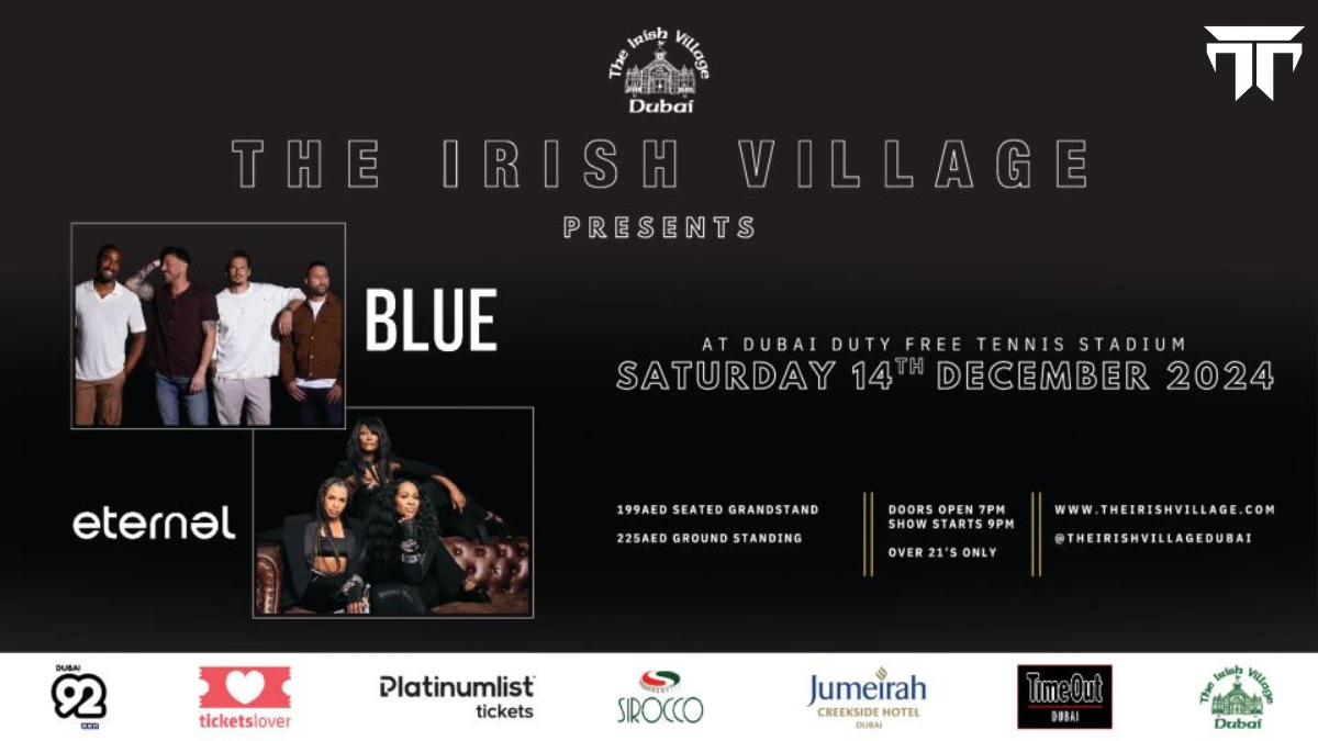 Irish Village Presents Blue