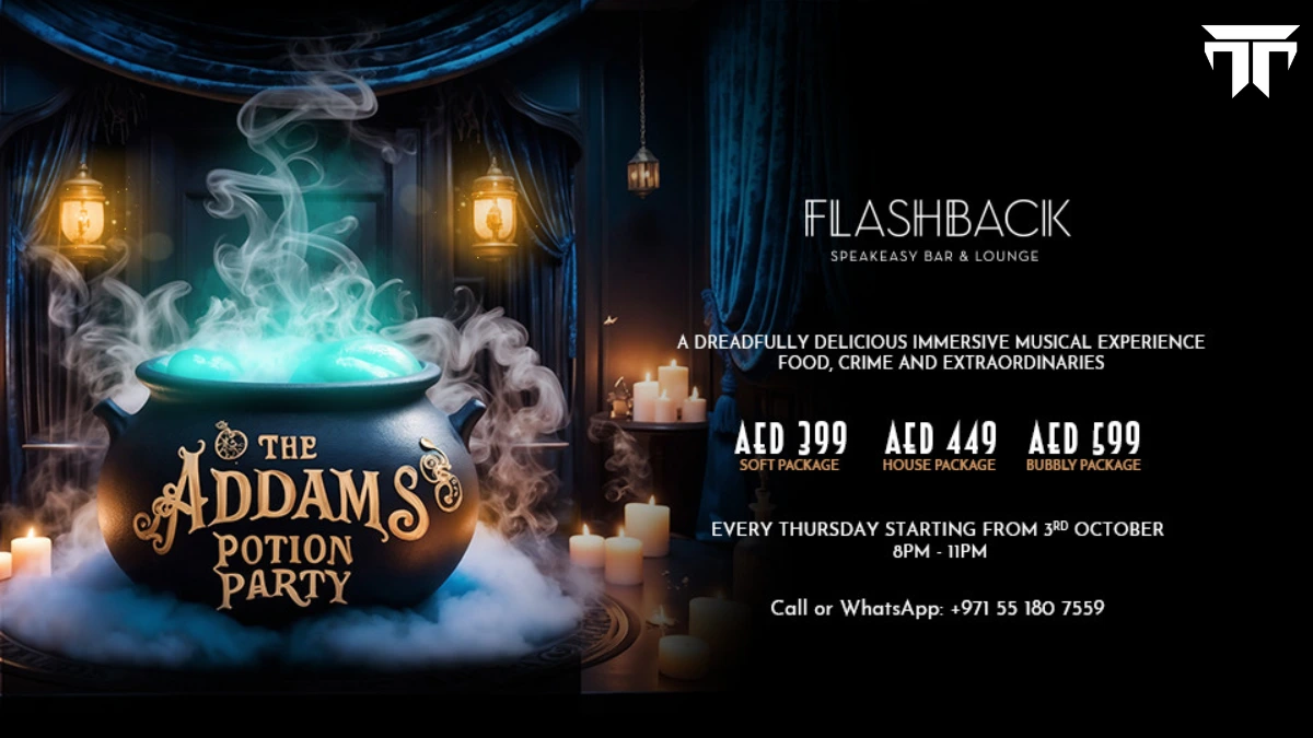 The Addams Potion Party