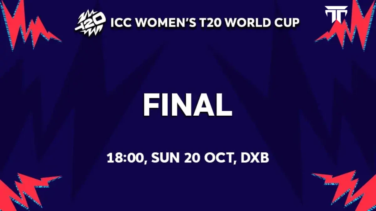 WT20 Final in Dubai