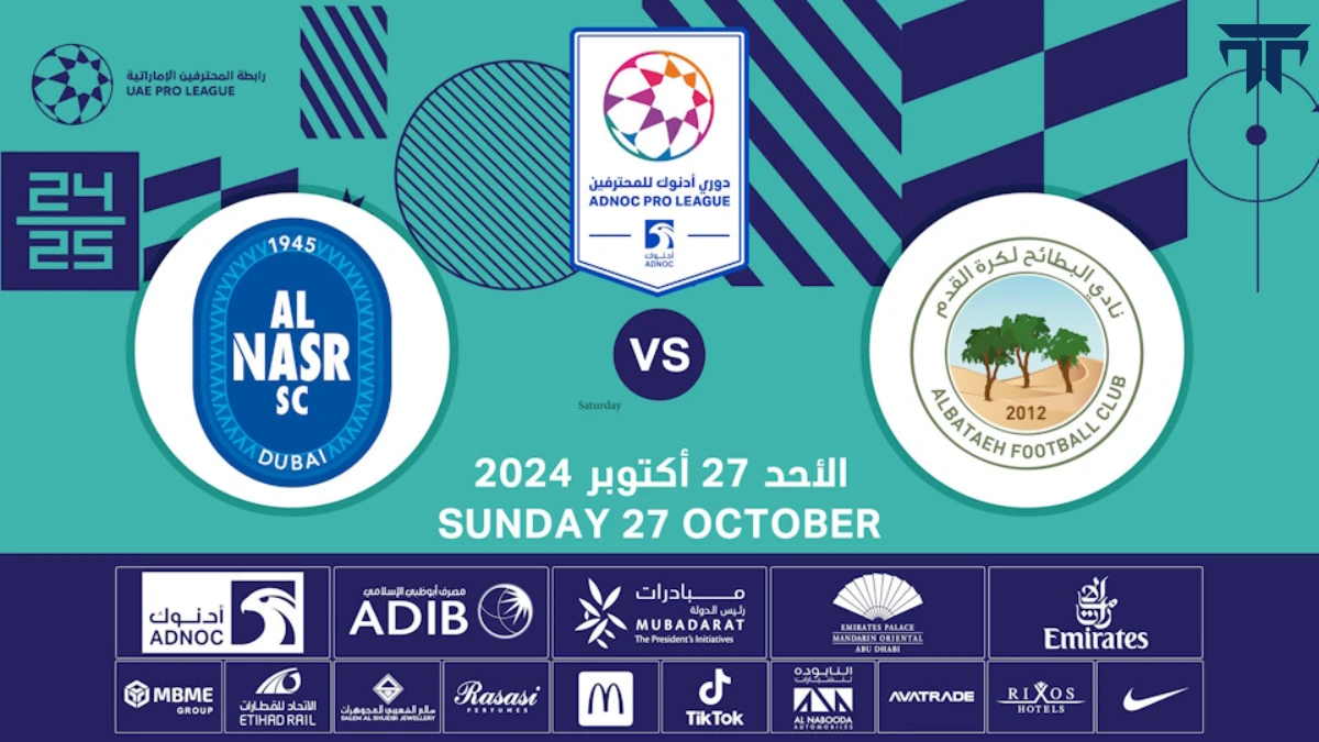 Al Bataeh FC vs Al Nasr FC