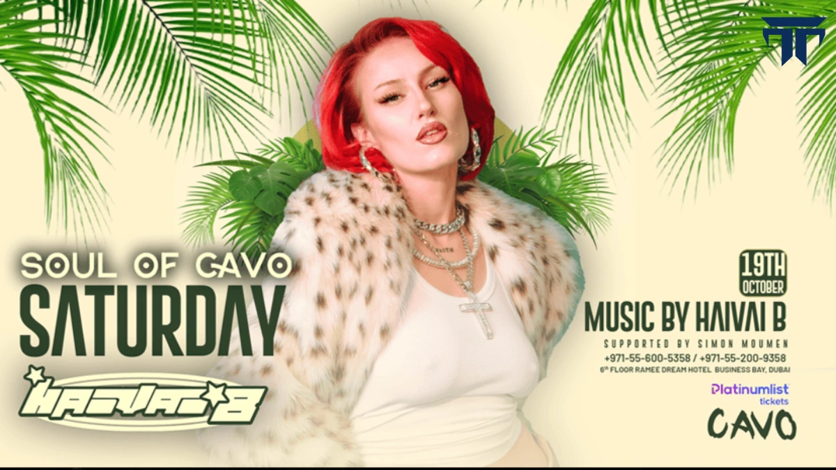 Cavo presents HAIVAI B Live