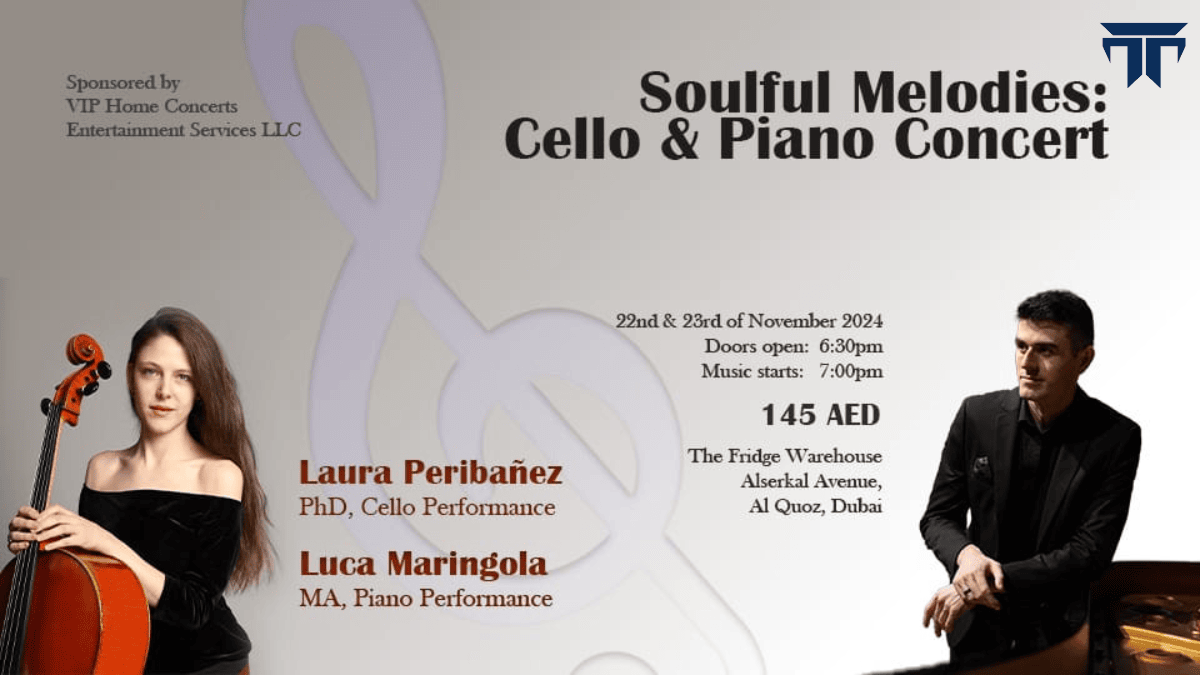 Soulful Melodies Cello & Piano Concert