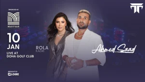 Ahmad Saad & Rola Kadri Live