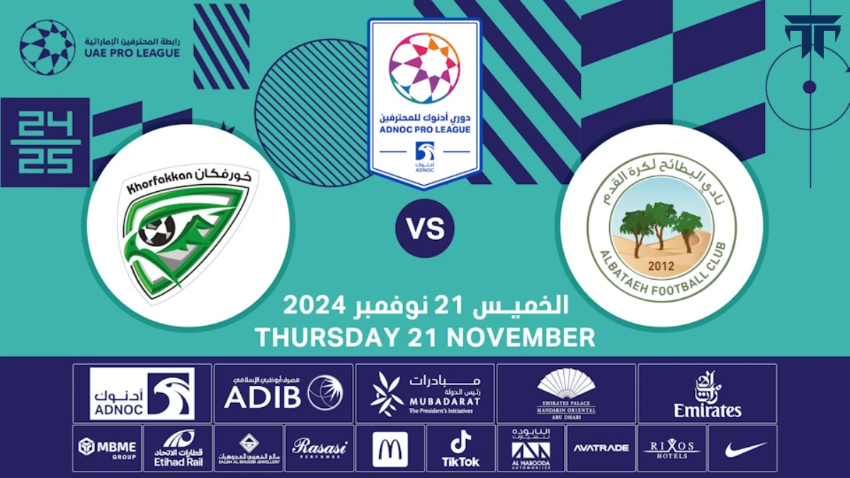 Al Bataeh FC vs Khorfakkan FC