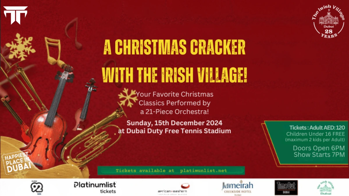 Christmas Cracker With Irish Village