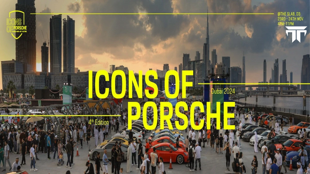 Icons of Porsche in Dubai