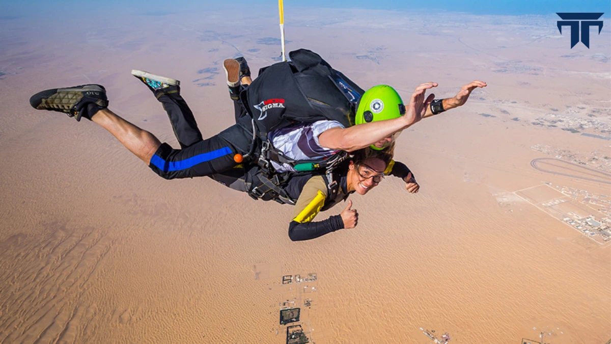 Tandem Skydive Desert Drop