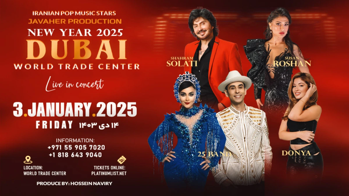 Iranian pop Music Star Live