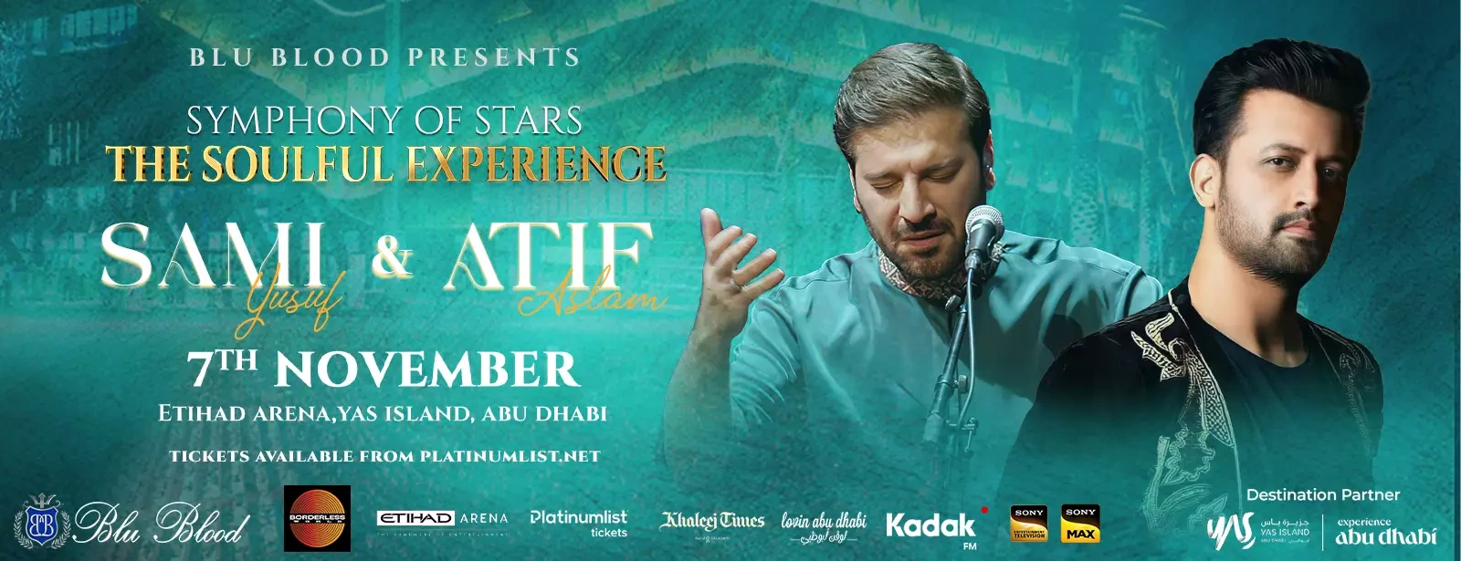 Blu Blood Presents Symphony of Stars with Atif Aslam and Sami Yusuf