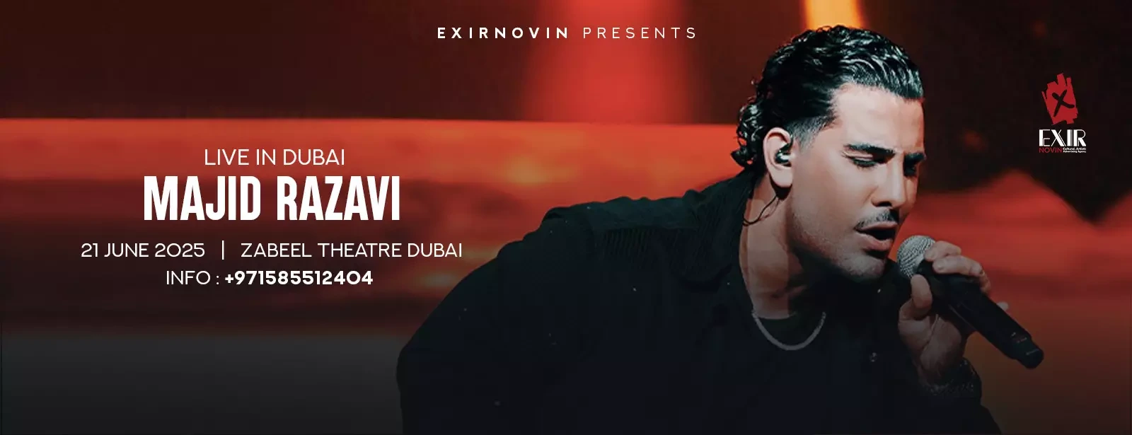 Majid Ravi Live at Zbeel Theatre in Dubai