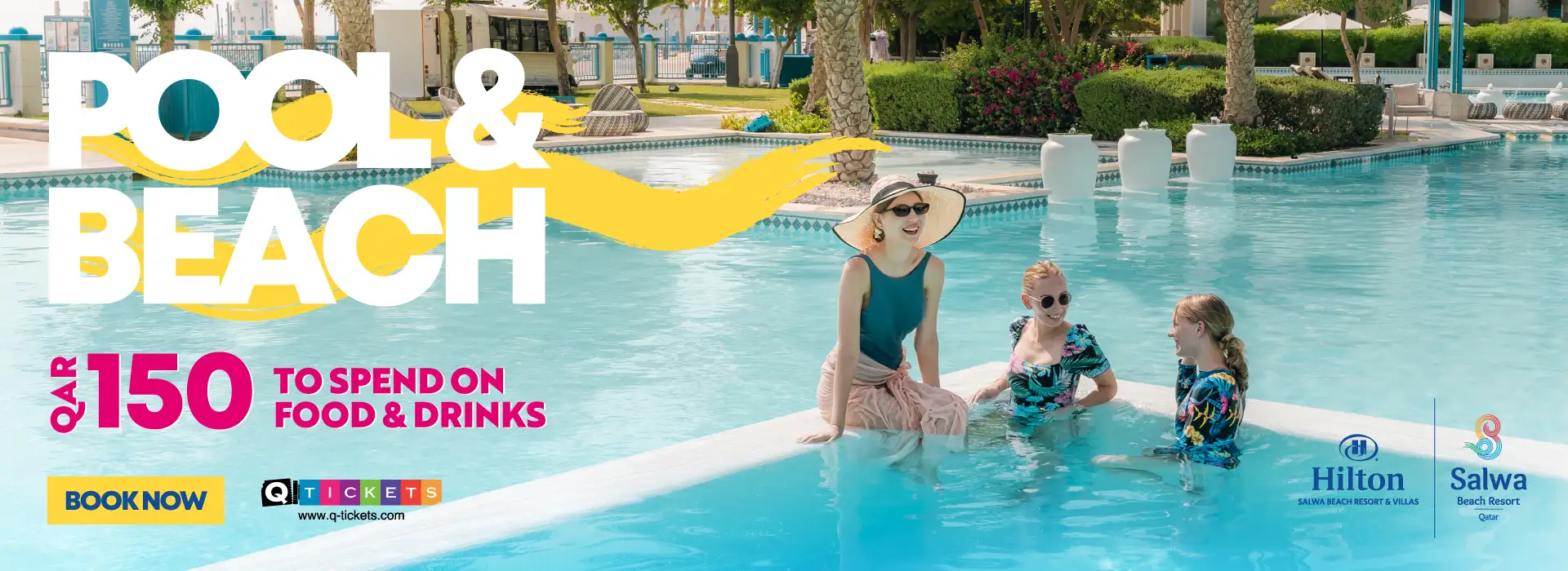 Resort Pool and Beach Access