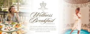 Wallness Breakfast Experence at Giardino Palazzo Versace Dubai