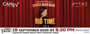 Big Time Comedy by Coco Makmak at Zabeel Theatre Dubai