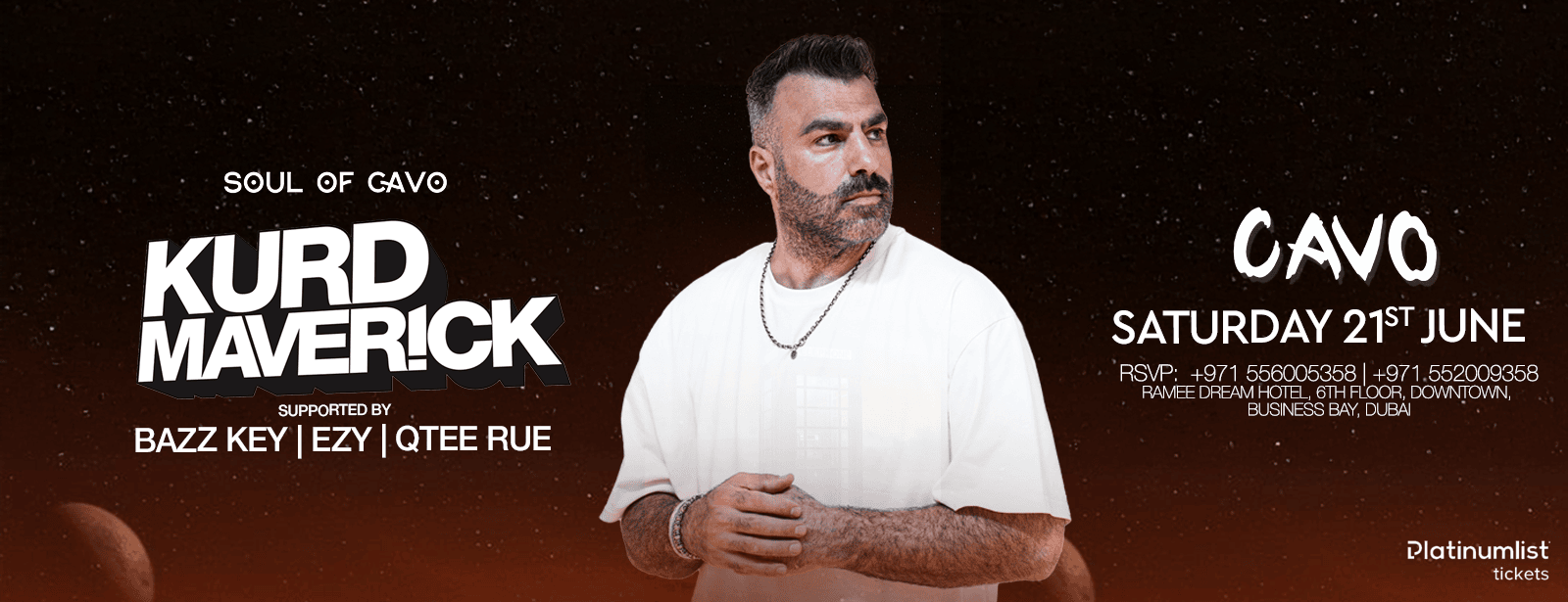 Soul of Cavo Presents Kurd Maverick Live in Dubai