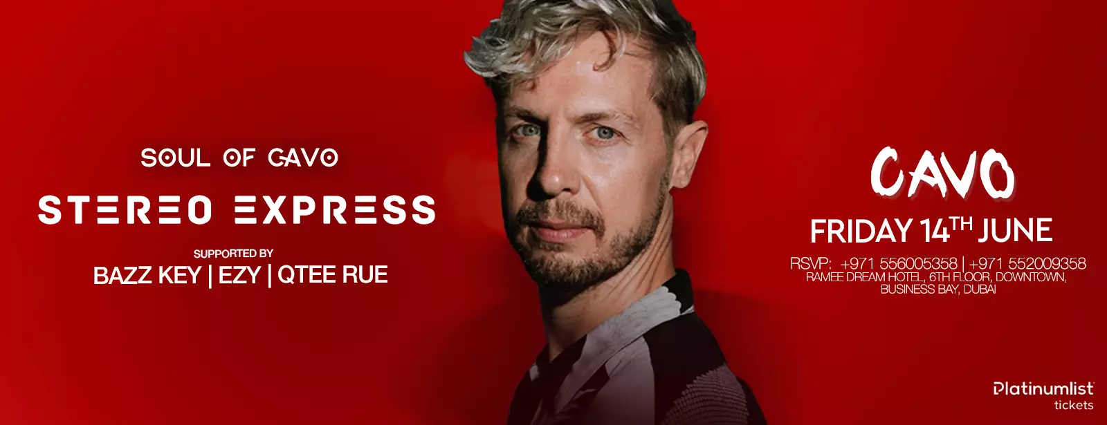 Soul of Cavo Presents Stereo Express Live in Dubai