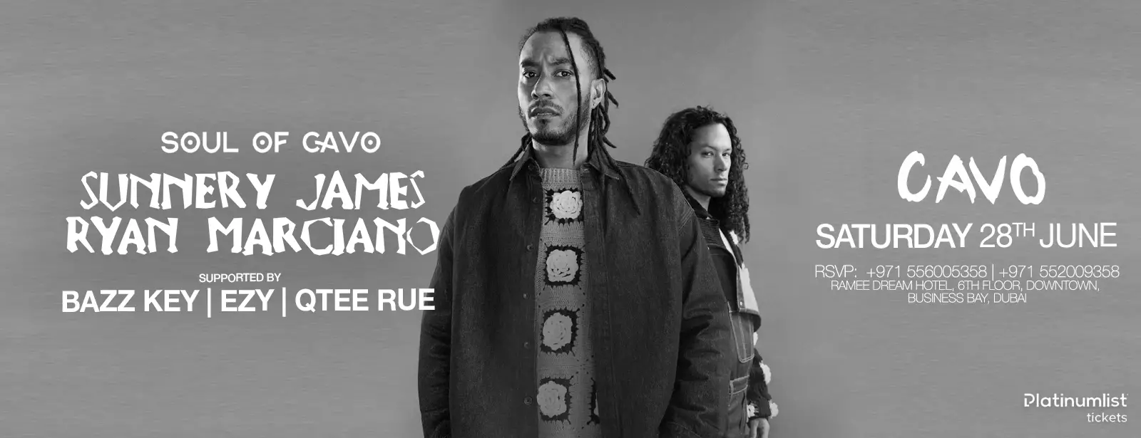 Soul of Cavo Presents Sunnery James & Ryan Marciano in Dubai