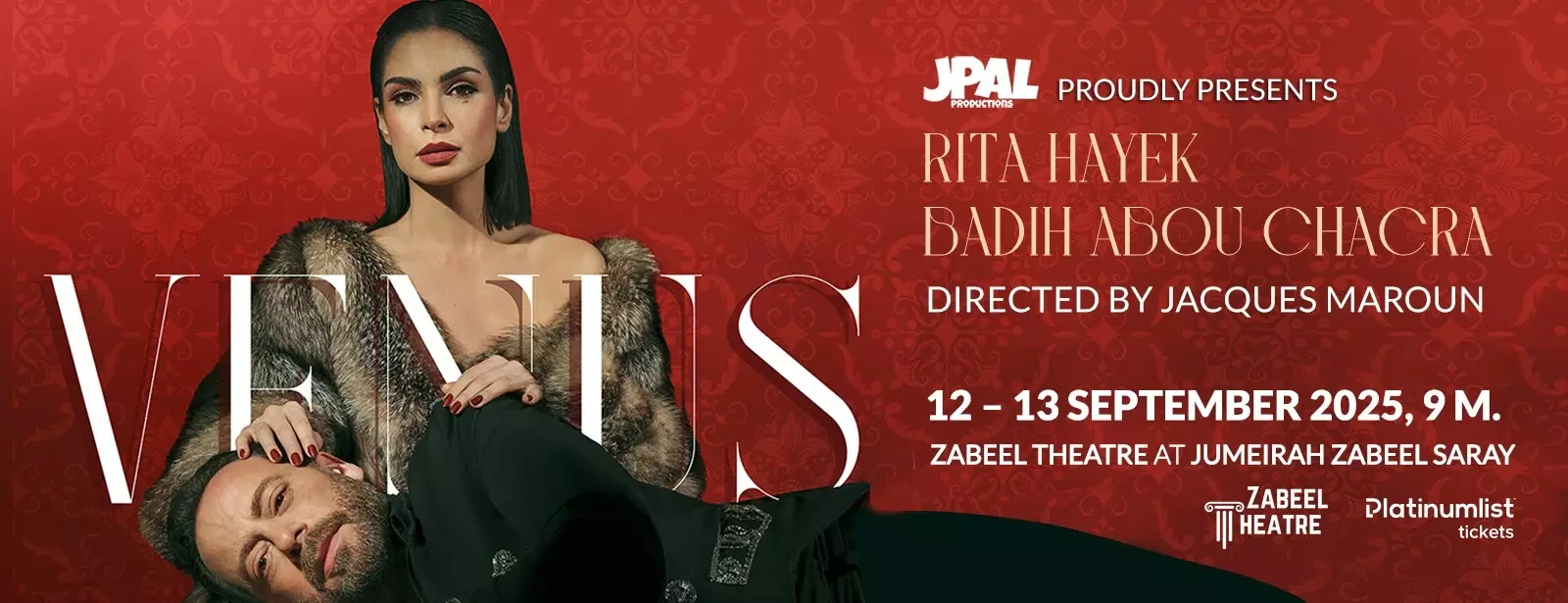 Venus With Rita Hayek and Badih Abou Chacra in Dubai