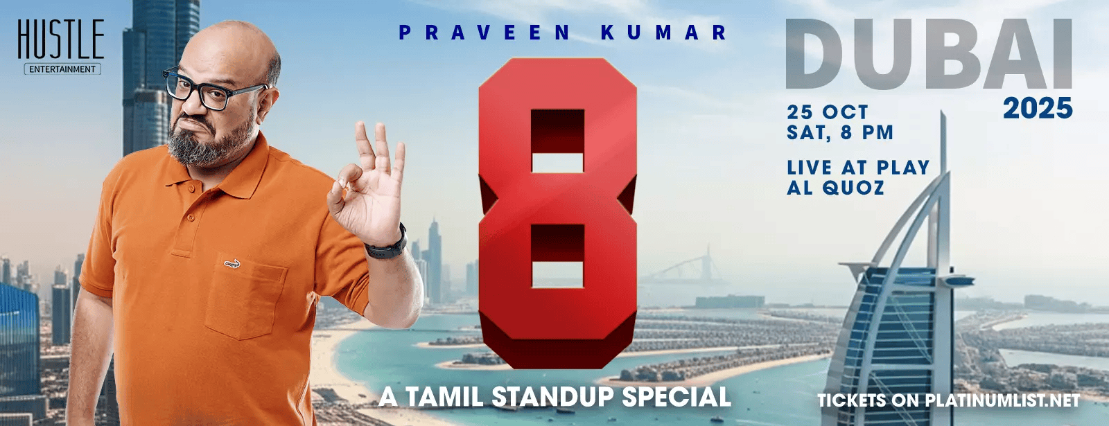 8 A Tamil Stand Up Comedy Show by Praveen Kumar