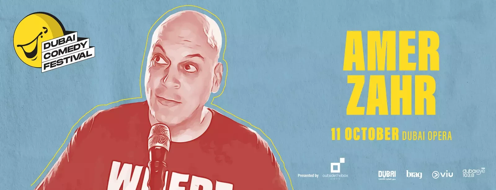 Amer Zahr Live at Dubai Comedy Festivel 2025