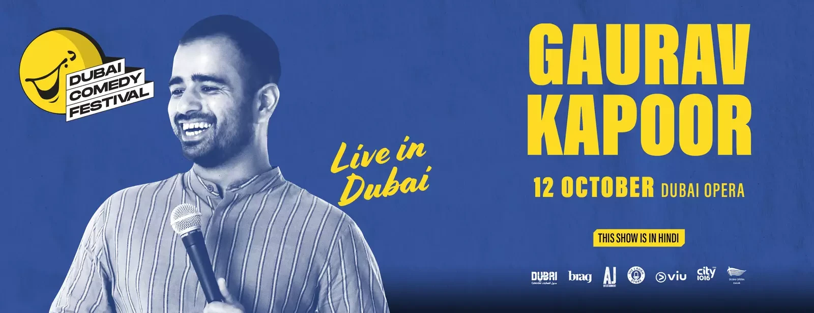 Gaurav Kappor Live at Dubai Comedy Festival 2025