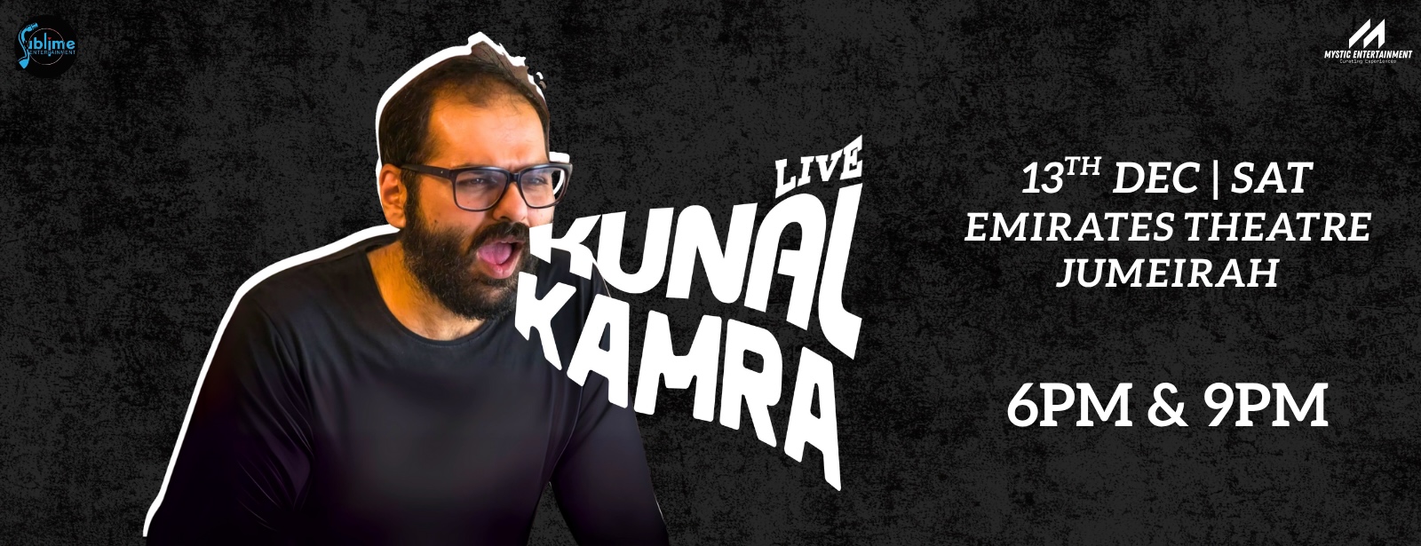 Kunal Kamra Live in Dubai 2025