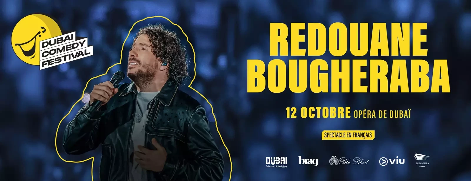 Redouance Bouheraba Live at Dubai Comedy Festival 2025