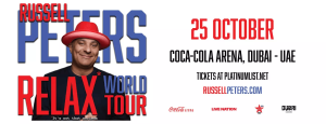Russell Peters Relax World Tour in Dubai