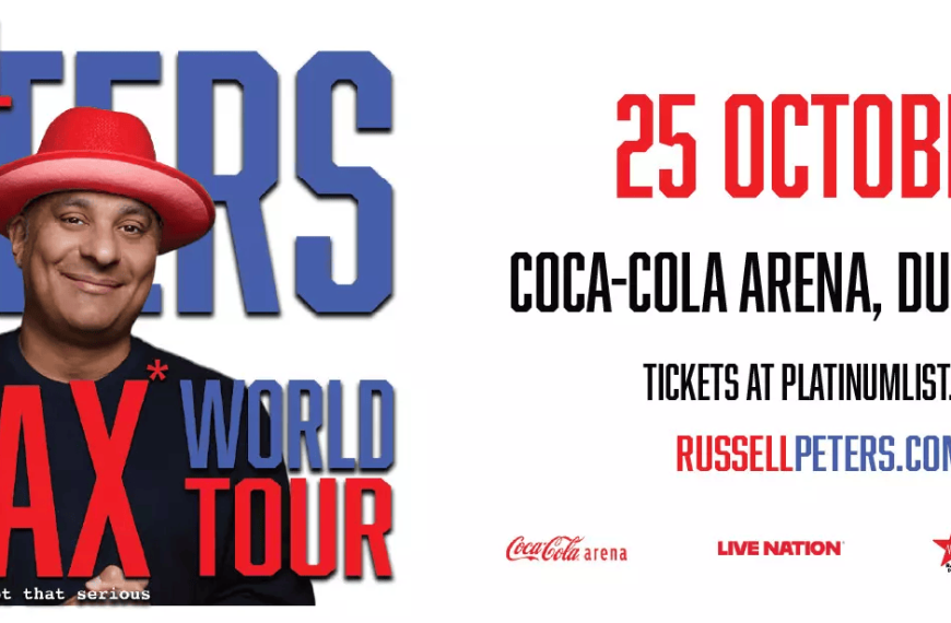 Russell Peters Relax World Tour in Dubai