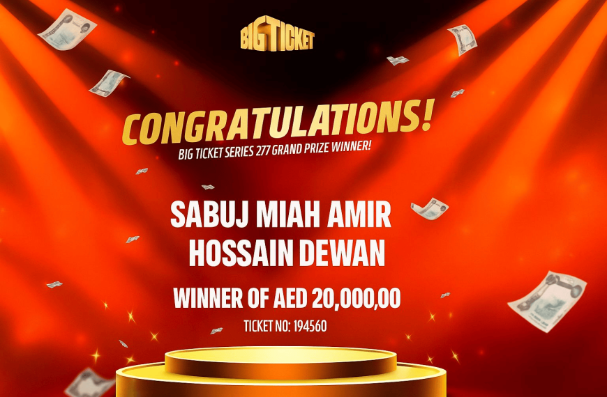 Big Ticket Abu Dhabi Draw 277 Sabuj Miah Amir Hossain Dewan Wins AED 20 Million Grand Prize!