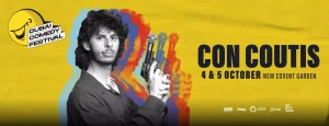 Con Coutis at Dubai Comedy Festival