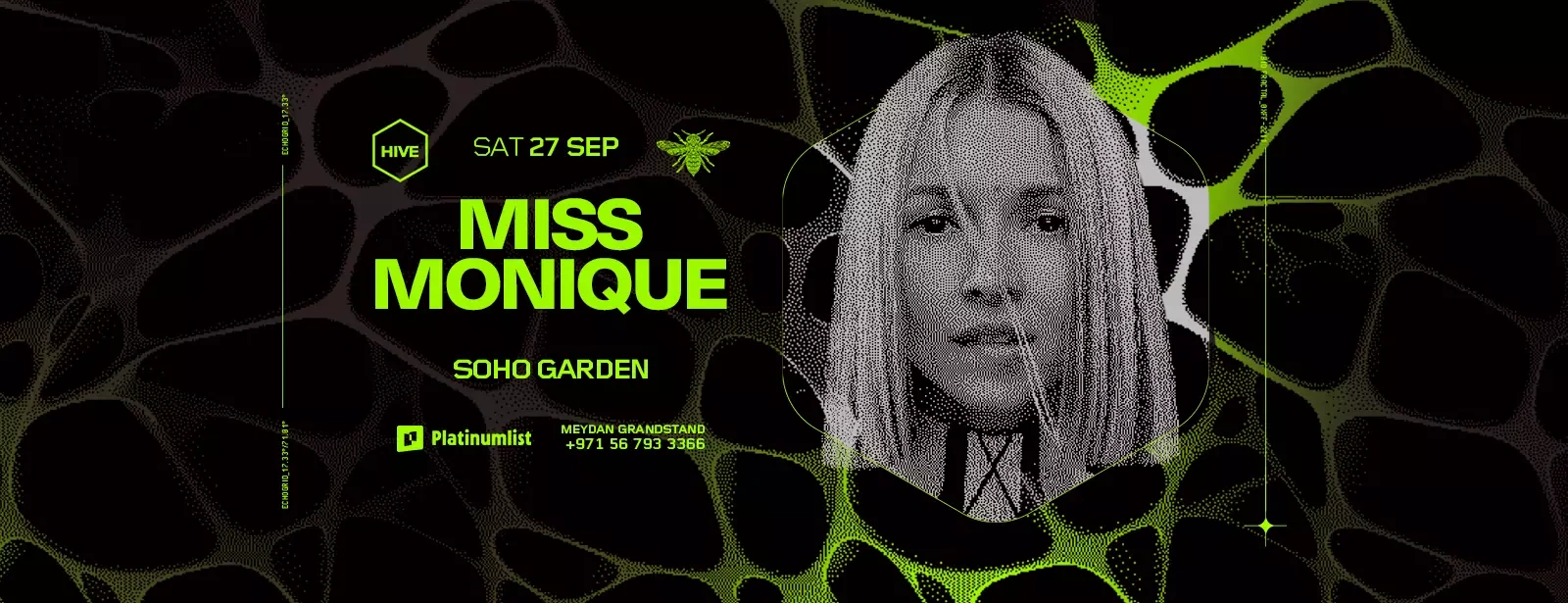 Miss Monique Live at Hive Soho Garden Meydan in Dubai