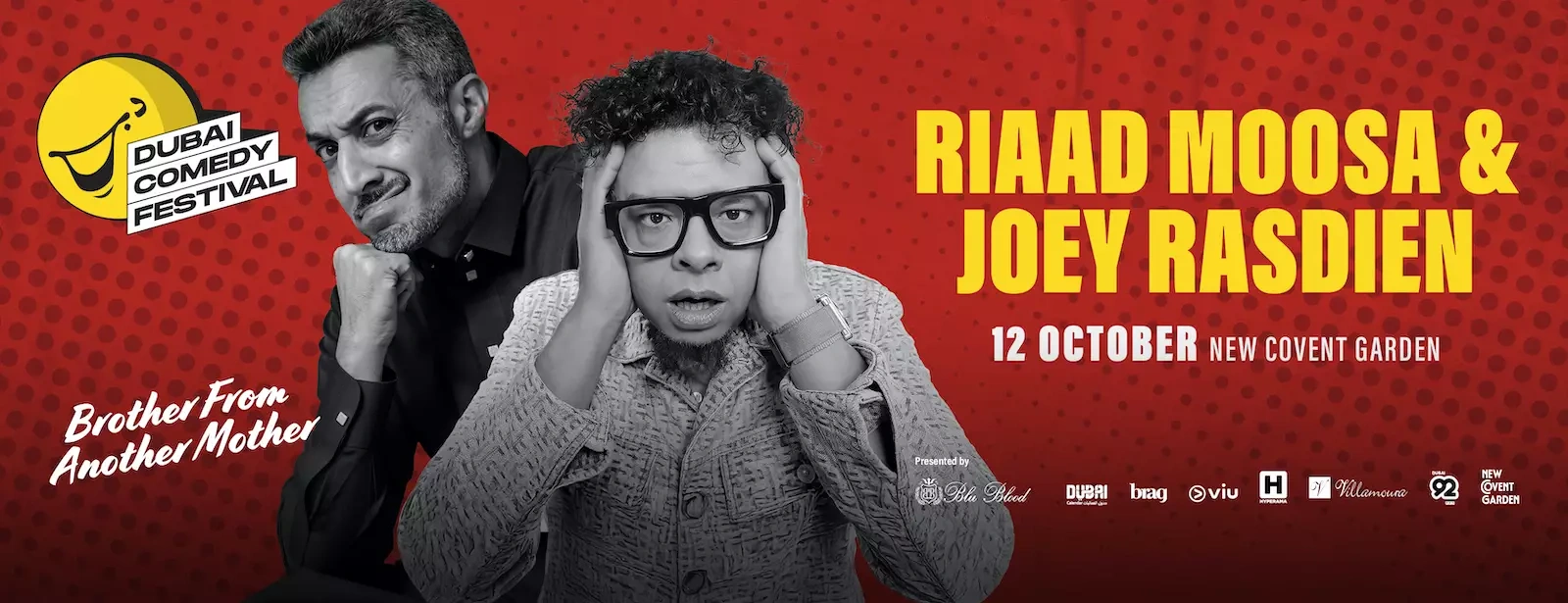 Riad Moosa and Joey Rasdien Live at Dubai Comedy Festival 2025