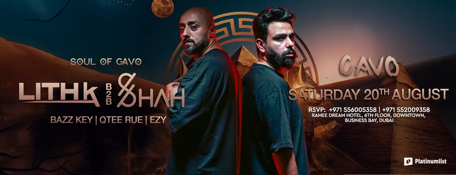 Soul of Cavo Presents Lith KB2B Shah Live In Dubai