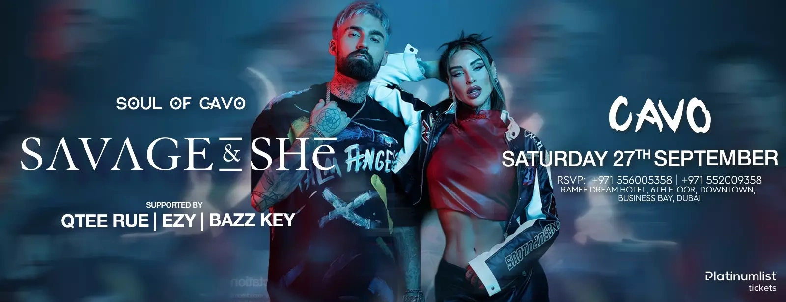 Soul of Cavo Presents Savage and She Live in Dubai