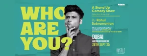 Who are you stand up comedy Rahul Subramanian