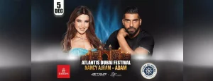 Nancy Ajram & Adam live at Atlantis Dubai Festival