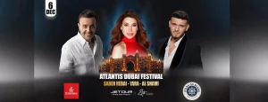 Saber Rebai, Yara & Al Shami live at Atlantis Dubai Festival