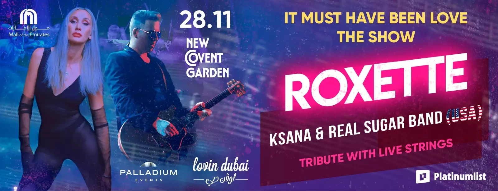Tribute to Marie Frederiksson Roxette Top Hits ‘Symphony of Your Heart’ in Dubai